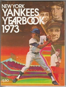 1973 New York Yankees Official Baseball Yearbook---Thurman Munson EX - Picture 1 of 2