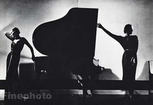 1934/63 Vintage EDWARD STEICHEN Piano Models VOGUE Fashion Music Photo Art 11x14 - Picture 1 of 1