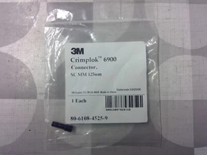 Connettore fibra ottica 3M 80-6108-4525-9 Crimplok 6900 125um **Spedizione gratuita** - Foto 1 di 2