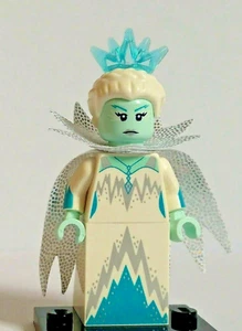 LEGO Minifigure ICE QUEEN Frozen City Collectible Figure Disney Character Cape - Picture 1 of 2