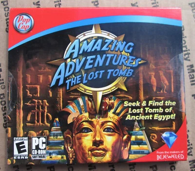 AMAZING ADVENTURES THE LOST TOMB PC GAME NEW SEALED 2007 - Image 1 of 3