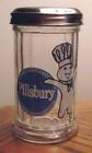 Charming Large Pillsbury Doughboy Cheese/Hot Pepper Seed Glass Shaker