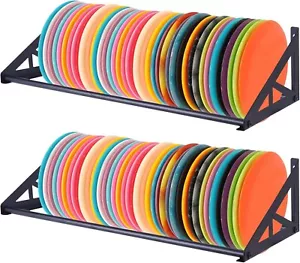 Disc Golf Rack Wandhalterung Aufbewahrung Frisbee Scheiben Regal Organizer Disc Wandaufhänger - Bild 1 von 8