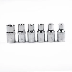 Tornillos de estrella de acero 6 piezas enchufes de accionamiento llave de broca 1/4 Torx Star E4 E5 E6 E7 E8 E10 - Imagen 1 de 18