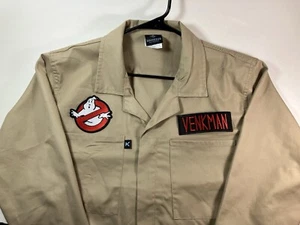 Ghostbusters Venkman Costume Coveralls Jumpsuit (Khaki Kolossus Workwear Medium) - Picture 1 of 13