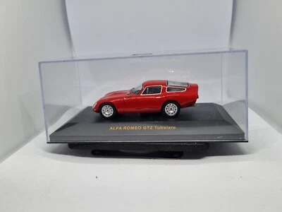 Modelo a escala 1/43 Alfa Romeo GTZ tubular rojo IXO CLC061 Foto 1 de 4