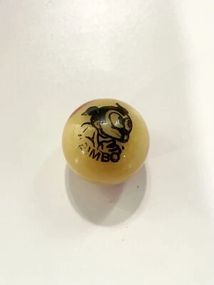 #17627m Original Vintage Peltier Glass Comic Picture Marble Bimbo .66 Inches - Image 1 of 3