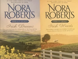 complete EMERALD LEGACY quartet 2-in-1 Nora ROBERTS (2 pb) Irish Heart/Dreams - Picture 1 of 3