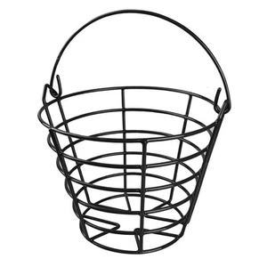 KOFULL Contenitore per palline da golf in metallo con manico - Supporta - Foto 1 di 7