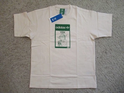 Adidas Originals Star Wars Yoda T-Shirt Men's Small BNWT - Image 1 of 4