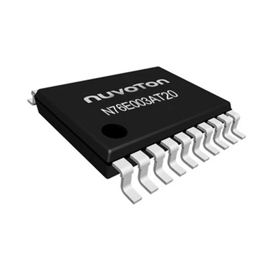 Paquete de 10 piezas N76E003AT20 TSSOP20 MUC microcontrolador chip reemplazo STM8S003F3P6 Foto 1 de 4