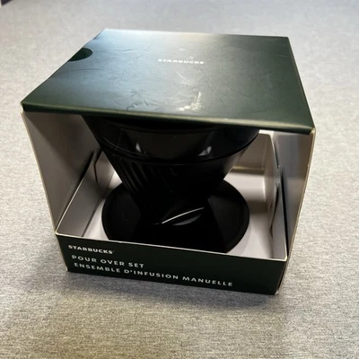 Juego de preparación de café Starbucks Pour Over Drip 2002 — Nuevo sellado de fábrica  Foto 1 de 4
