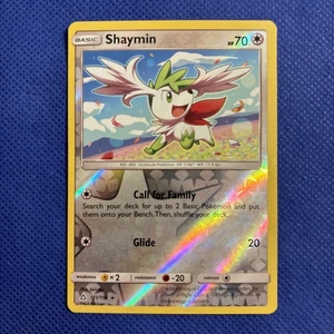 Shaymin 111/156 - Reverse Rare Holo Pokemon SM5 Ultra Prism M/NM - Picture 1 of 3