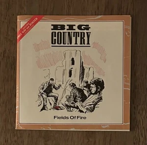 Big Country - Fields Of Fire (Mercury, 1983, 7" Single) - Picture 1 of 5