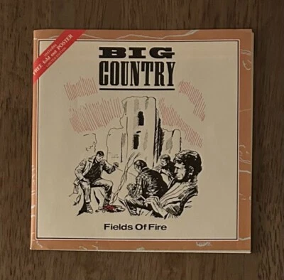 Big Country - Fields Of Fire (Mercury, 1983, 7" Single) - Image 1 of 4