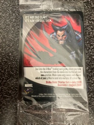 2000 MARVEL X-MEN "WIZARDS OF THE COAST" 2 CARD SEALED PROMO PACKS 4 SALE - Image 1 of 2