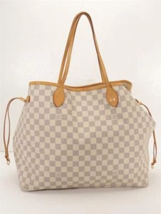 Bolso de Mano LOUIS VUITTON LV Recubierto de Lona Damier Azul Nunca Completo GM 2011 - Imagen 1 de 11