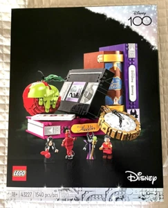 LEGO 43227 Disney Villain Icons 100th Anniversary Set Building Kit 1540 pcs - Picture 1 of 6
