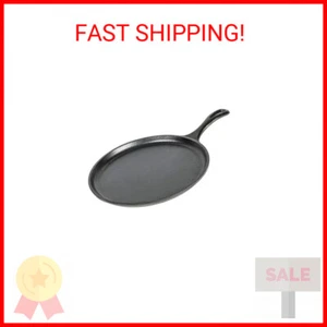 Lodge L9OG3 Cast Iron Round Griddle, Pre-Seasoned, 10.5-inch - Picture 1 of 1