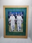 Don Bradman & Bill Ponsford At The Oval London 1934 No 39 Of 1000 Prints Signed