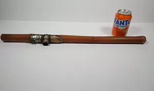 Large Antique Chinese Bamboo Pipe, circa 1890 - Picture 1 of 24
