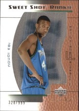 2003-04 Sweet Shot Timberwolves Basketball Card #116 Ndudi Ebi Rookie/999