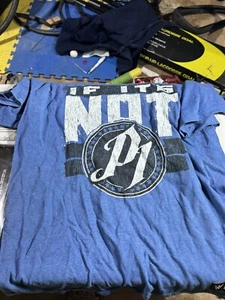 WWE AJ Styles If It Aint P1 They Don't Want None Men's Blue Tee Shirt - Medium - Picture 1 of 8
