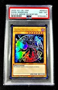 2020 SECRET EDITION PSA 8 MVP1-ENGV3 DARK MAGICIAN MOVIE PACK D.S.O.D. 3613-3627 - Picture 1 of 2