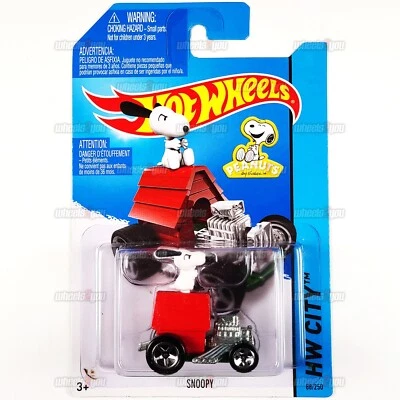 2014 风火轮 SNOOPY #88 Peanuts Gang -Tooned II - HW City - 1: 64 美泰 — 第 1/2 张图片