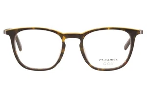 OGA Morel 10140O Dark Tortoise TD09 Plastic Eyeglasses Frame 52-20-145 101400 RX - Picture 1 of 2