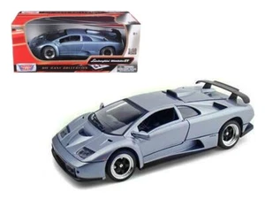 Lamborghini Diablo GT Silver 1/18 Diecast Model Car by Motormax - Picture 1 of 1