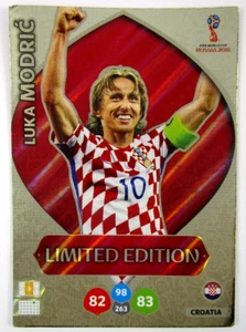 Carte Panini Adrenalyn XL Russia 2018 Luka Modric Limited Edition - Imagen 1 de 2