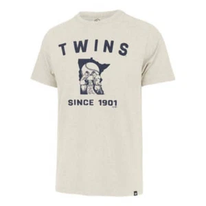 Minnesota Twins '47 Brand Bone Since 1901 Franklin Tee T-Shirt - Picture 1 of 6