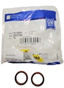 GM 25537068 O-Ring Engine Cooling Heater Inlet & Outlet Pipe Line PKG Of 2 Chevy - Picture 1 of 9