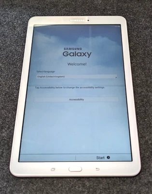 Samsung Galaxy Tab E 9.6 8GB SM-T560 WiFi Bluetooth Android Tablet - V.GOOD - Image 1 of 4