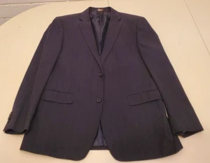 VITARELLI SUIT BLAZER JACKET COAT 40S DARK NAVY BLUE STRIPED SB 2 Z 120406 - Picture 1 of 11