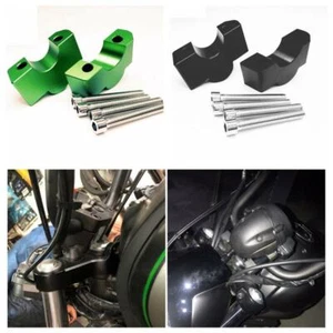 For KAWASAKI VULCAN S VN650 2015-2019 Height 30mm Riser Handlebar Clip Adapter - Picture 1 of 10