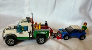 Lego City 60081 Pickup Tow Truck with Minifigures, Used