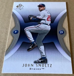 JOHN SMOLTZ HOF 2007 Upper Deck SP AUTHENTIC Card #3 NM-MT Condition - Picture 1 of 2
