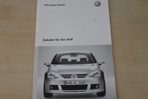 184069) VW Golf V - Zubehör Preisliste - Prospekt 01/2009