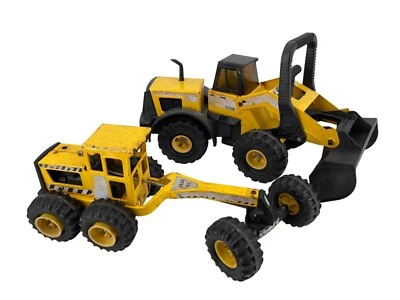 LOTE de 2 cargadoras delanteras Tonka amarillas Hasbro Mighty Tonka Foto 1 de 4