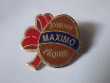 Pin's Vintage Collector Lapel Pin Adv Maximo Joyeuses Easter Lot