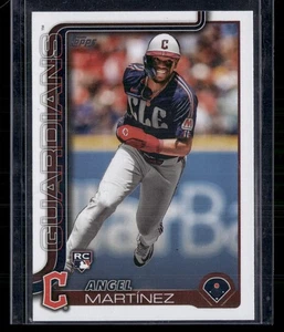 2025 Topps #27 Angel Martinez Cleveland Guardians Rookie - Picture 1 of 2