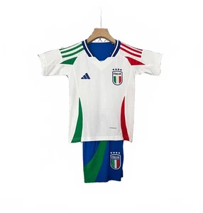 Italien 2025 Adidas Kinder Auswärtstrikot - weiß - Größe 24 - 8/9 Jahre inkl. Socken - Bild 1 von 7