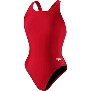 NWT Speedo Girls' Swimsuit One Piece Prolt Super Pro Solid Youth 8/34 - Picture 1 of 7