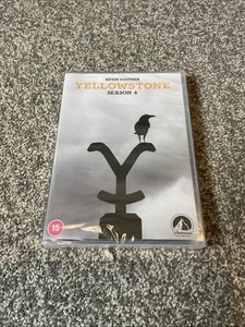 Yellowstone: Season 4 DVD (2023) Kevin Costner cert 15 5 discs ***NEW*** - Picture 1 of 2