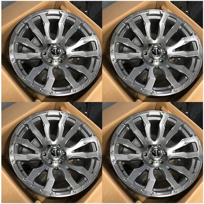 "Ruedas Fuel Blitz de 20"" para Ford F-150 2015-2025 llantas nuevas 20x9 6x135 Gunmetal" Foto 1 de 4