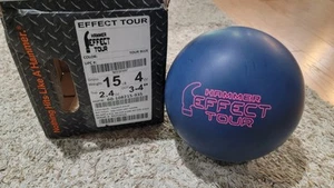 Hammer Effect Tour Bowling Ball 1st Quality | 15 Pounds | 3-4" Pin | 2.4oz TW - Picture 1 of 13