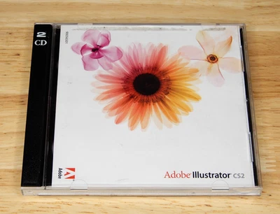 Adobe Illustrator CS2 (Windows PC, CD-ROM, 2 Discs, 2005) Includes Serial Key - Image 1 of 3