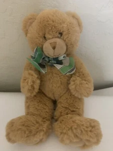 First & Main Super Soft "Dean" Brown Teddy Bear 10” Plush #1794 Bow - Picture 1 of 5